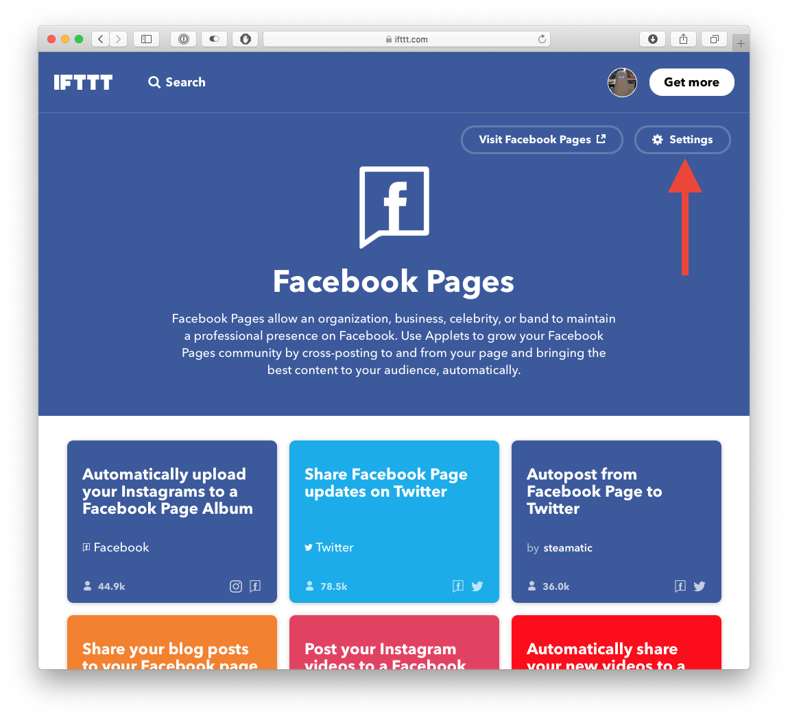 How Do I Change The Account Associated With A Service Ifttt Help Center