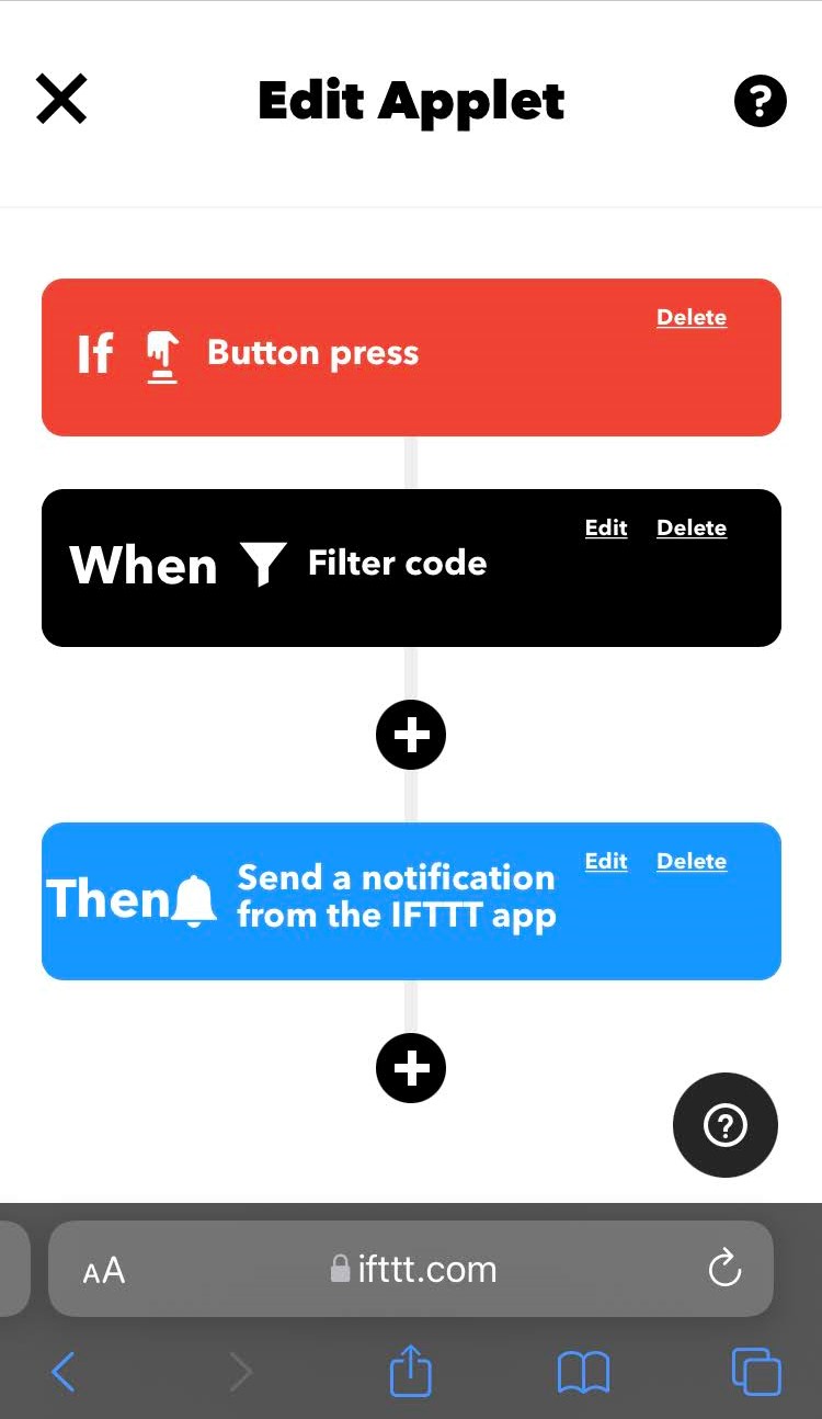 Filter code in mobile browser