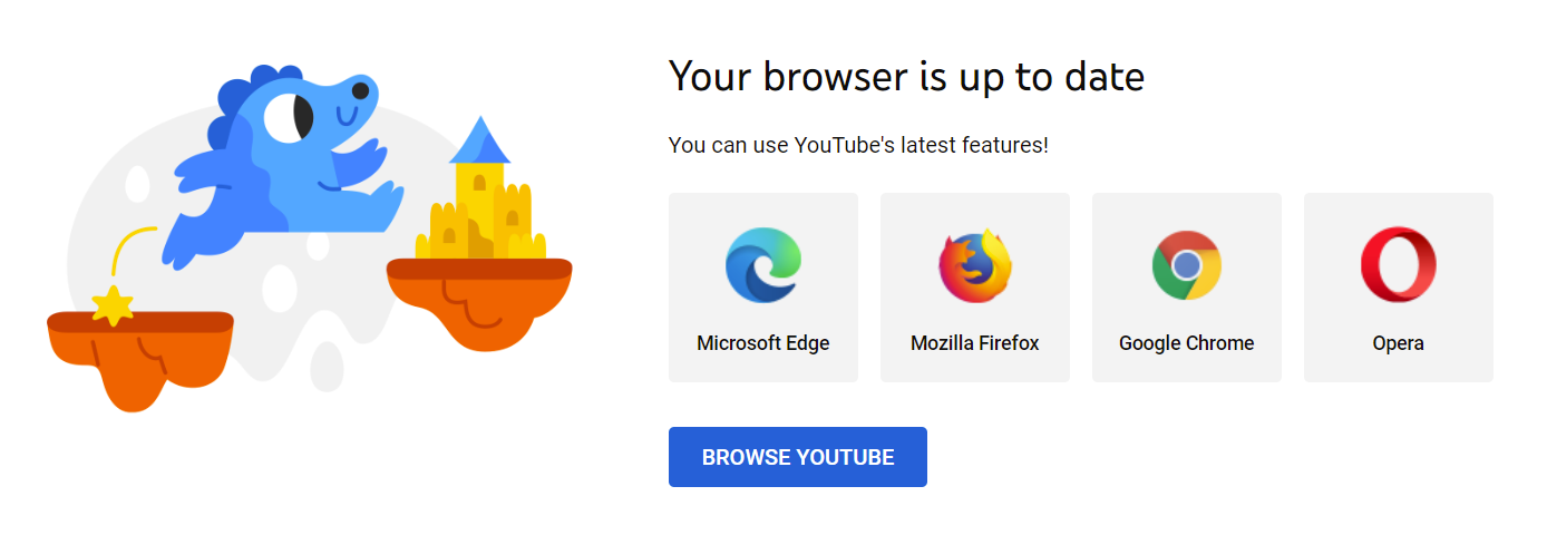 Are You Sure Your Browser is Up to Date? The Current Landscape of